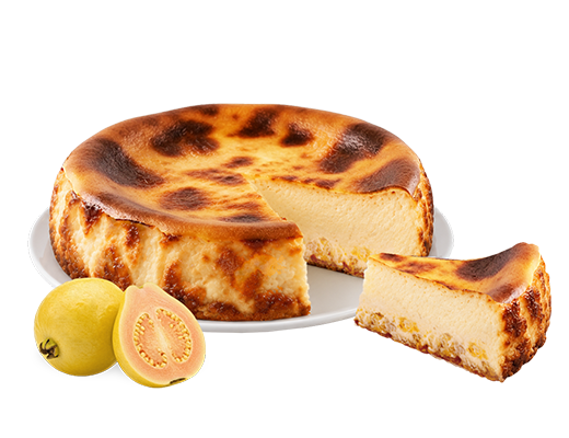 Tarta Vasca de Guayaba